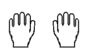 Two hands counting
